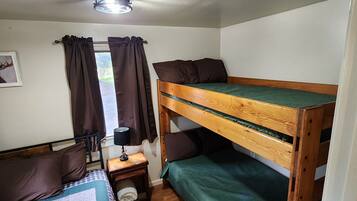 MOOSE LODGE | Individually decorated, individually furnished, blackout curtains