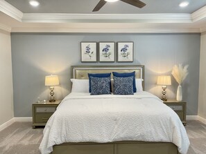 3 habitaciones, tabla de planchar con plancha, cuna de viaje y wifi 