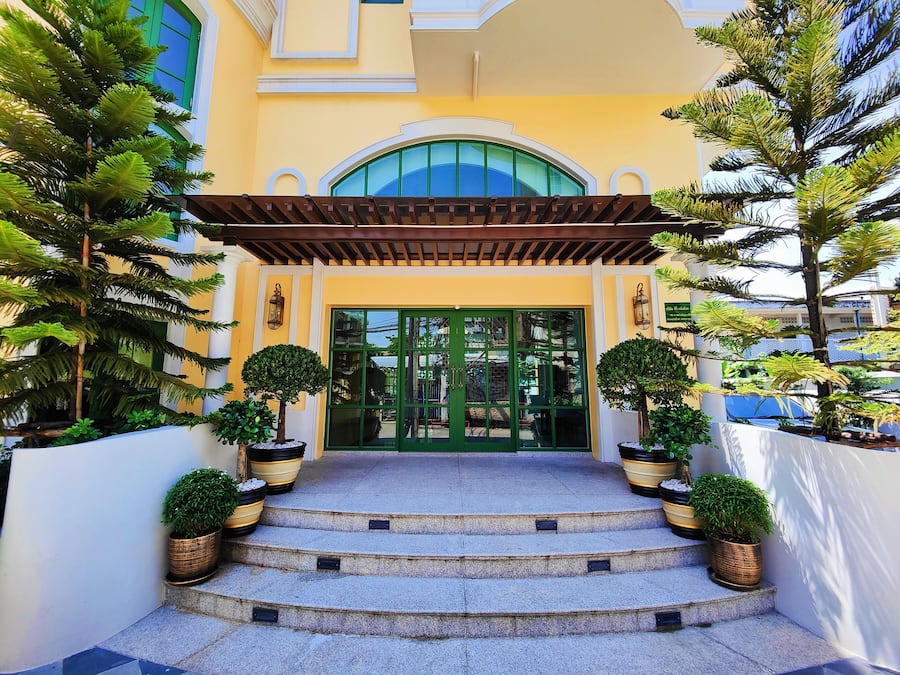 Fachada del alojamiento