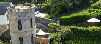 Castle by the Beach with Sea Views, Portreath