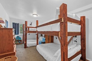 Desk, iron/ironing board, travel cot, free WiFi