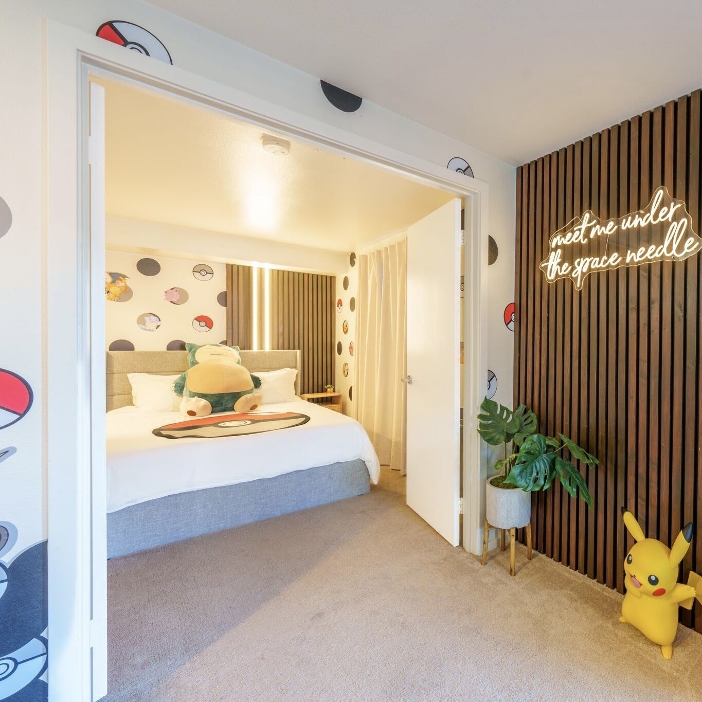 Step into a Pokémon wonderland with our modern and playful decor!