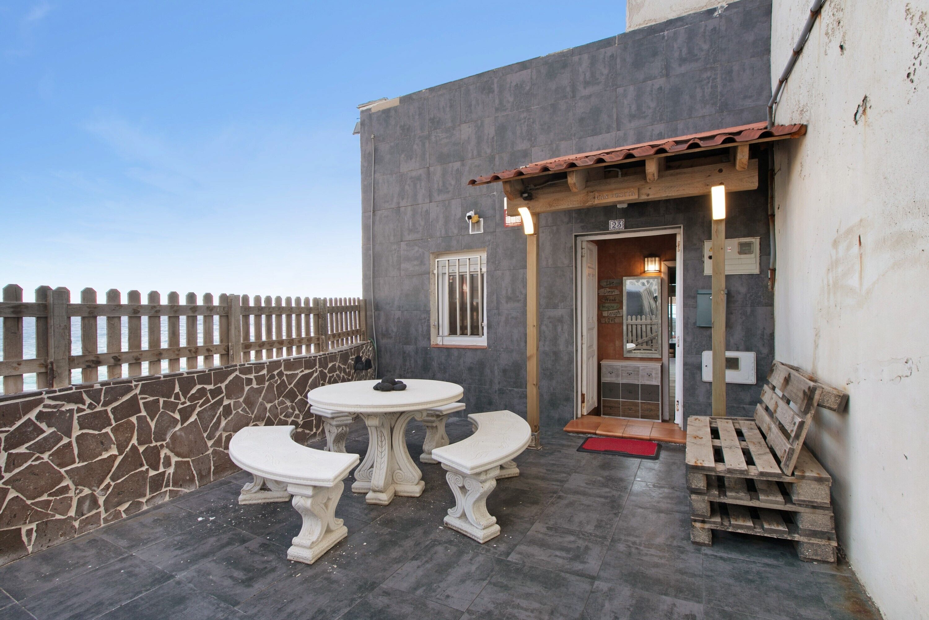 Udendørs spisemuligheder