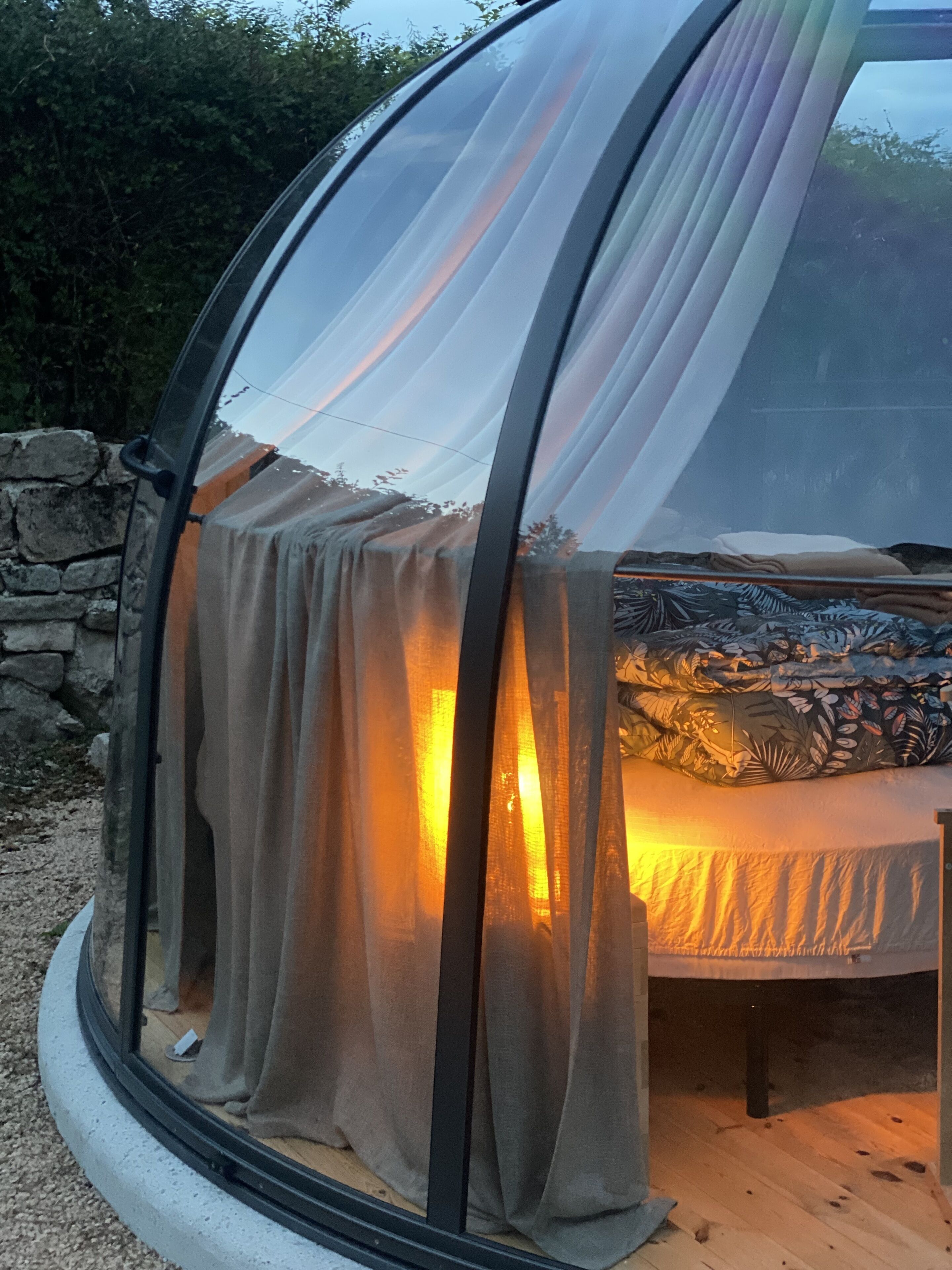 Enceinte de l’hébergement