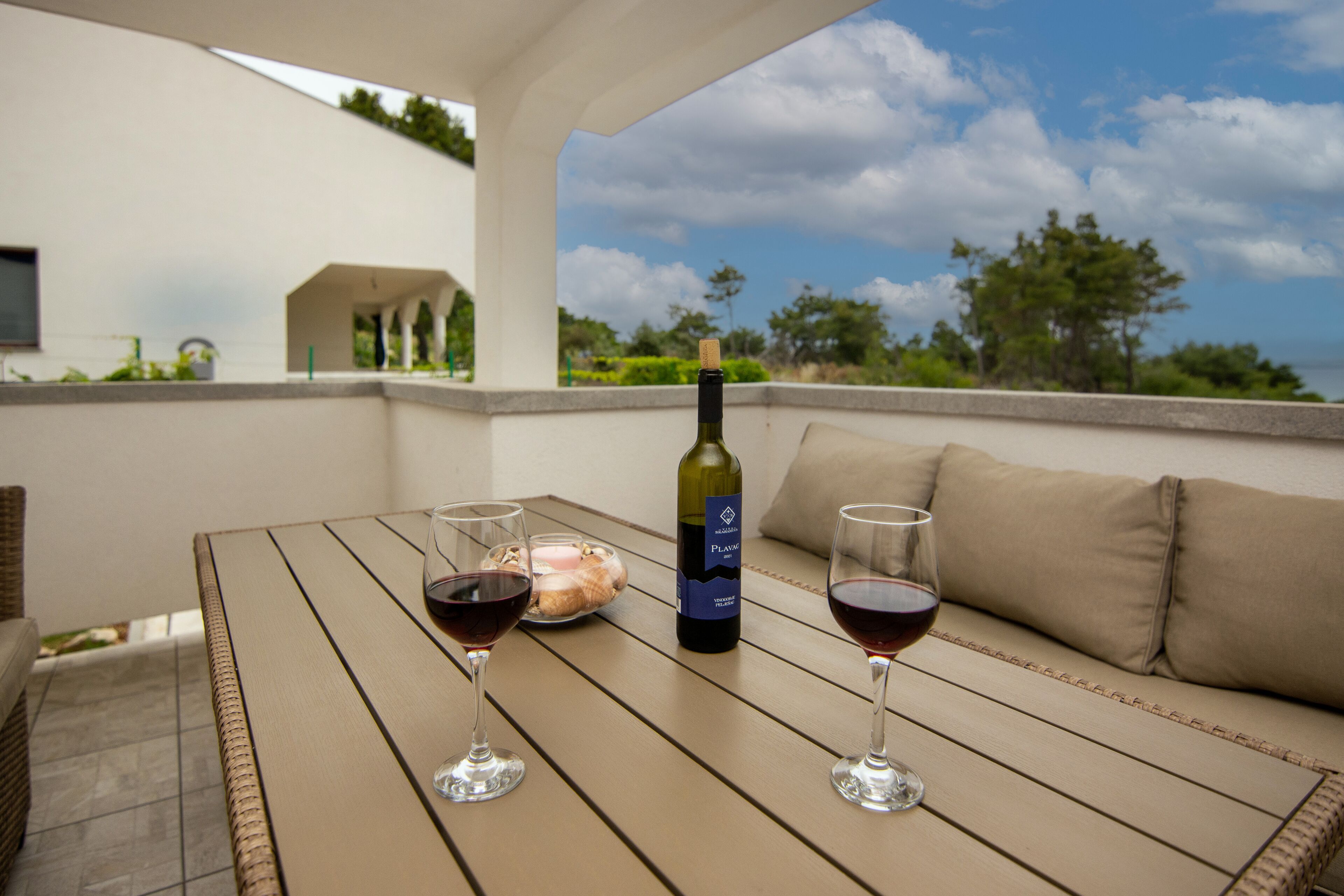 إطلالة على الفناء