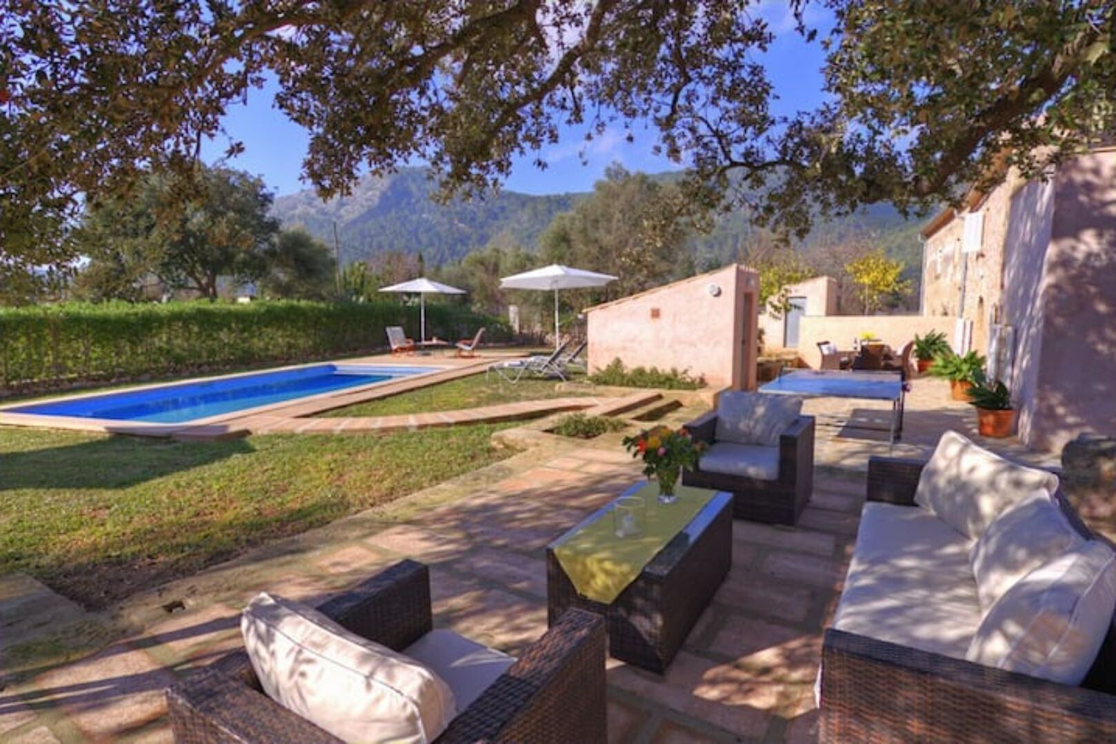 Alberca al aire libre 