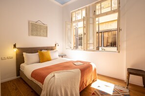 Apartment | 2 Schlafzimmer, Schreibtisch, kostenloses WLAN, Bettwäsche