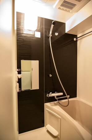 Hair dryer, towels - Apartment Type AC Double bed x 1 sofa bed x 1 - estay ebisu / Osaka Ōsaka (Osaka)