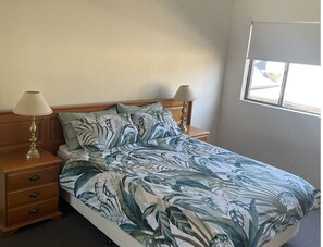 2 habitaciones y ropa de cama