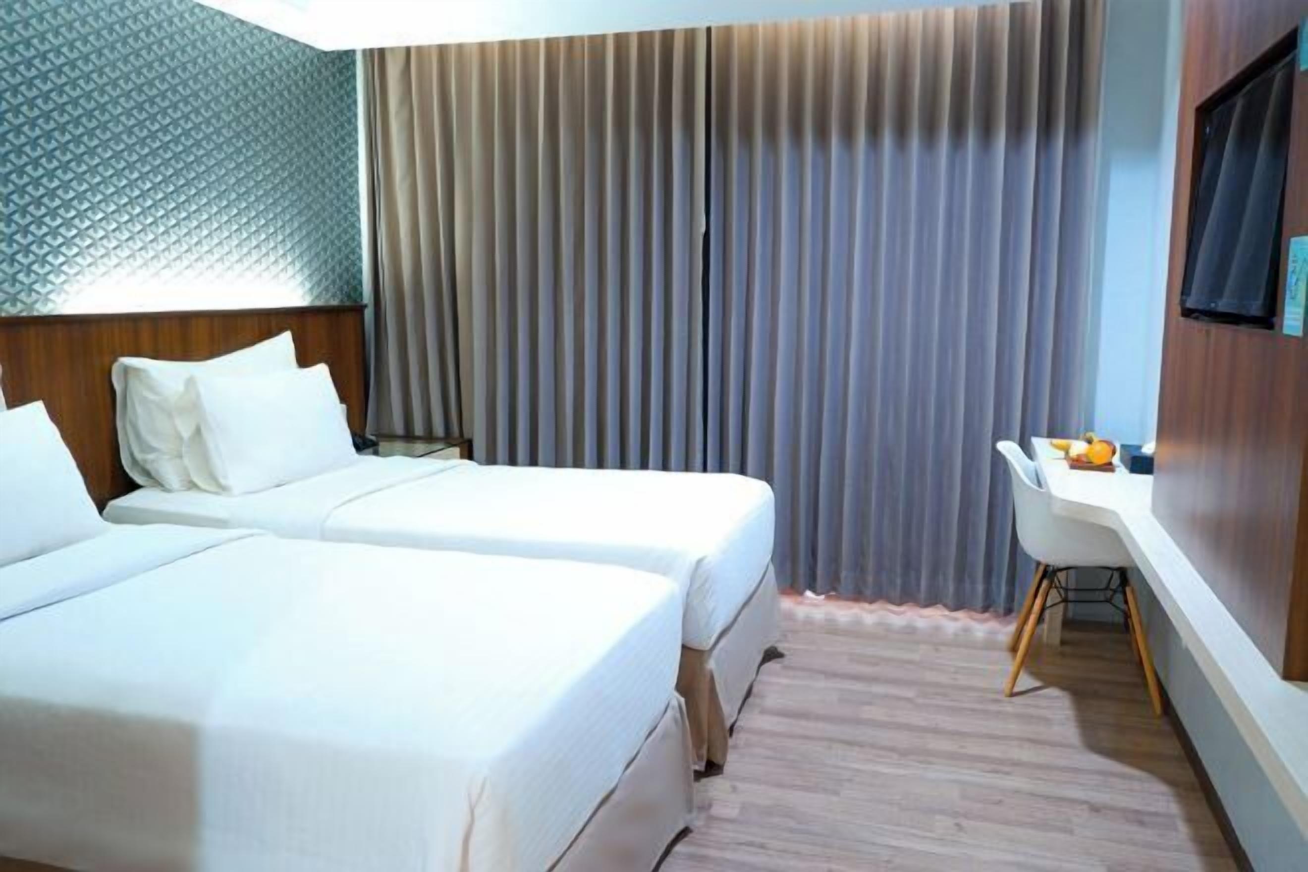 1 間臥室、書桌、隔音、免費無線上網