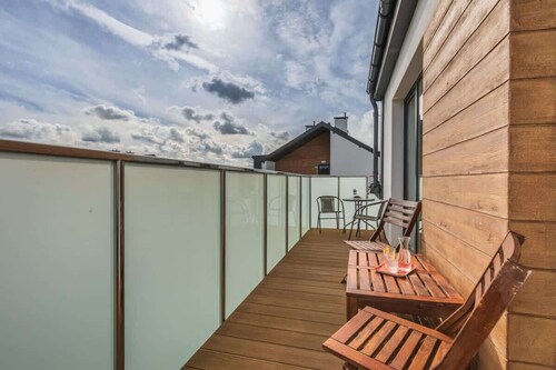 Elegant Apartment | Sauna, Parking, Close to the Beach