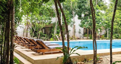 Villa Balamku Pool, AC, Beach club by Aqua Viva