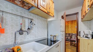 家庭公寓, 2 間臥室, 陽台 (Appartamento 7 Bello Mountain View) | 私人小型廚房