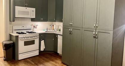 Entire floor-through apartment in period brownstone steps from Central Park
