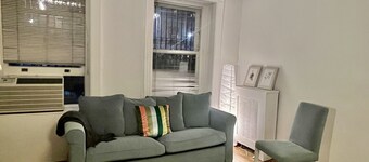 Entire floor-through apartment in period brownstone steps from Central Park