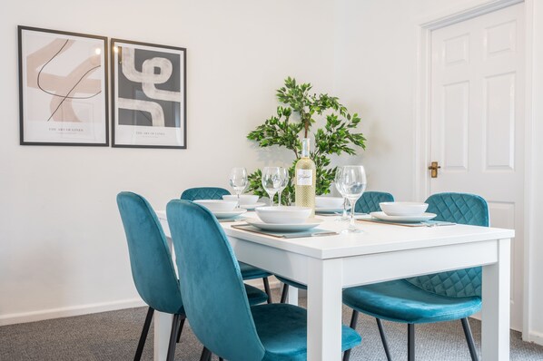 Opções para refeição no quarto