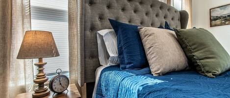 4 bedrooms, iron/ironing board, travel crib, WiFi