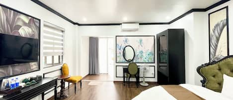 Luxury-Zimmer | Wohnbereich | Smart-TV