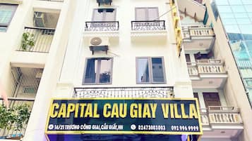 Fachada da propriedade