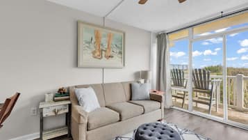 Kondominium Khas, 1 kamar tidur, balkon, pemandangan samudra | Pemandangan dari kamar