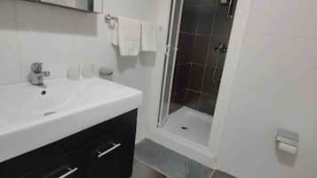 Free toiletries, hair dryer, towels, toilet paper