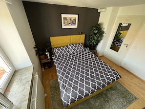 2 Schlafzimmer, Bügeleisen/Bügelbrett, kostenloses WLAN, Bettwäsche