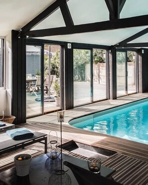 Indoor pool - L'écume, Chambre à 150m de la Mer (Criel-sur-Mer)