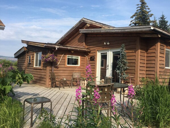 View from property - Green Timbers Lodge Redwood Cabin (Homer)