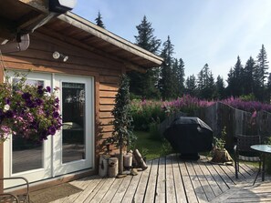Cabin, 1 Bedroom, Balcony, Mountain View | Exterior - Green Timbers Lodge Redwood Cabin (Homer)