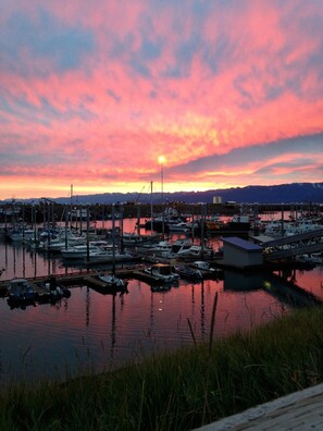 Cabin, 1 Bedroom, Balcony, Mountain View | Exterior - Green Timbers Lodge Redwood Cabin (Homer)