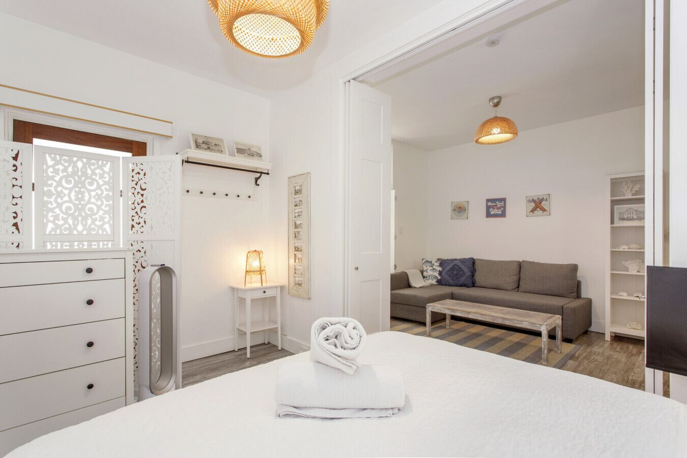 1 bedroom, iron/ironing board, travel cot, WiFi