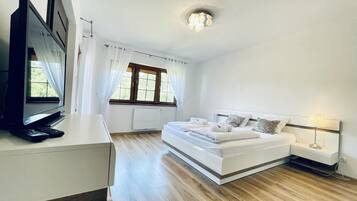 5 chambres, fer et planche Ă repasser, Wi-Fi, draps fournis
