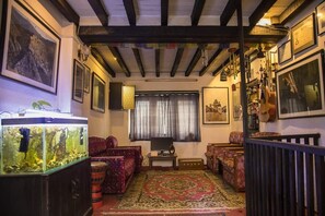 Living area - Traditional Newari Homestay (Lalitpur)