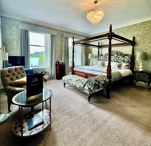 Hypo-allergenic bedding, individually decorated, desk - Glenfinnan House Hotel (Glenfinnan)