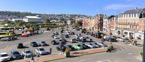 Uitzicht vanuit accommodatie