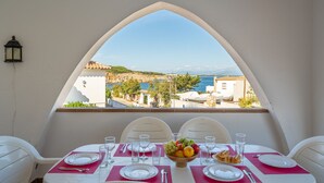 Outdoor dining - Sharon: Semi-detached house with sea views and private pool (L'Escala)
