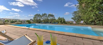 Les Juliannes - La Pierre Etoilée Piscine Privée