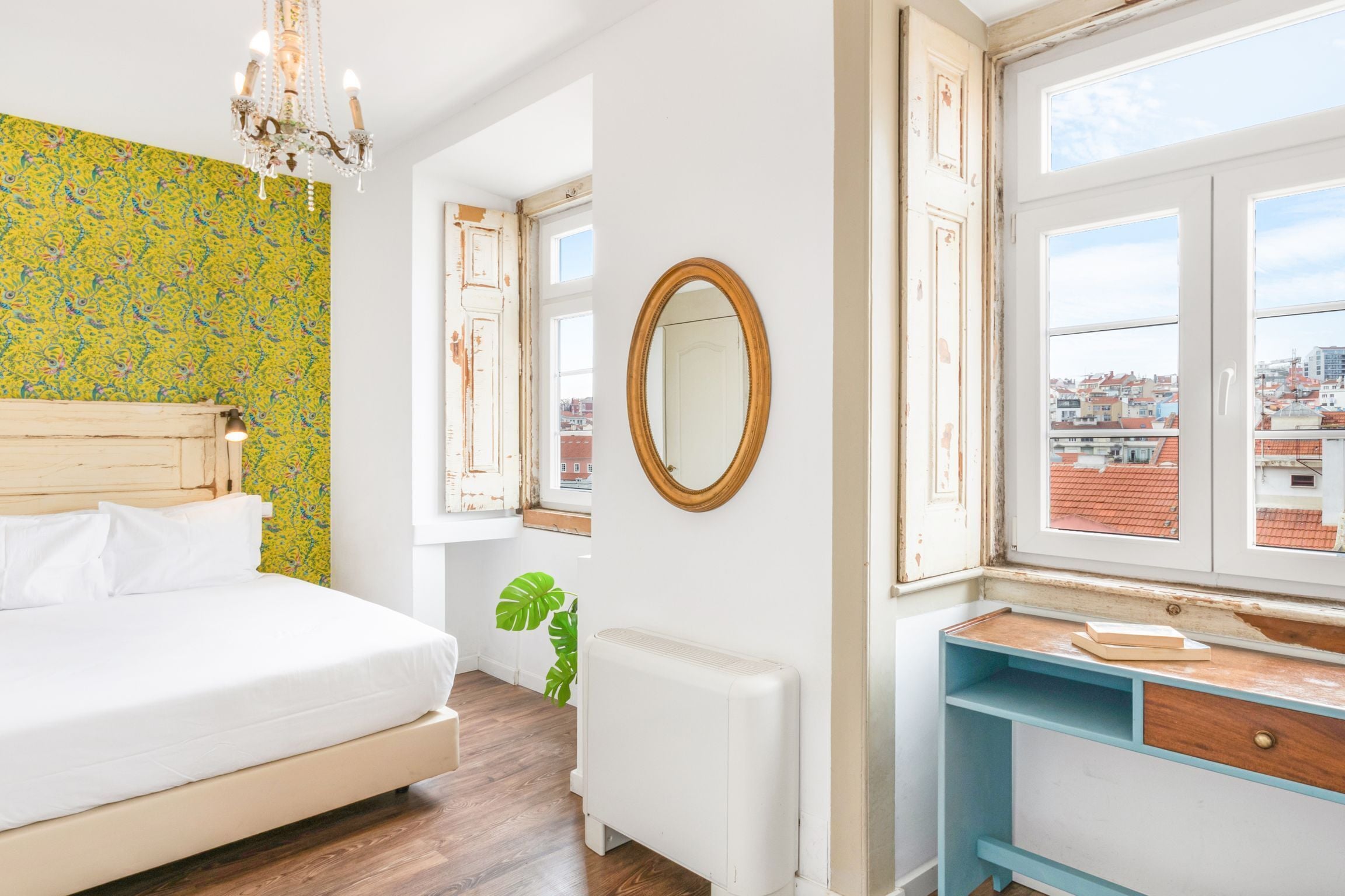 The Indy House | 410 by LovelyStay | Individually decorated, individually furnished, desk, free WiFi