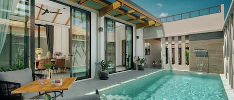 Two-Bedroom Deluxe Pool Villa - Central | Private pool