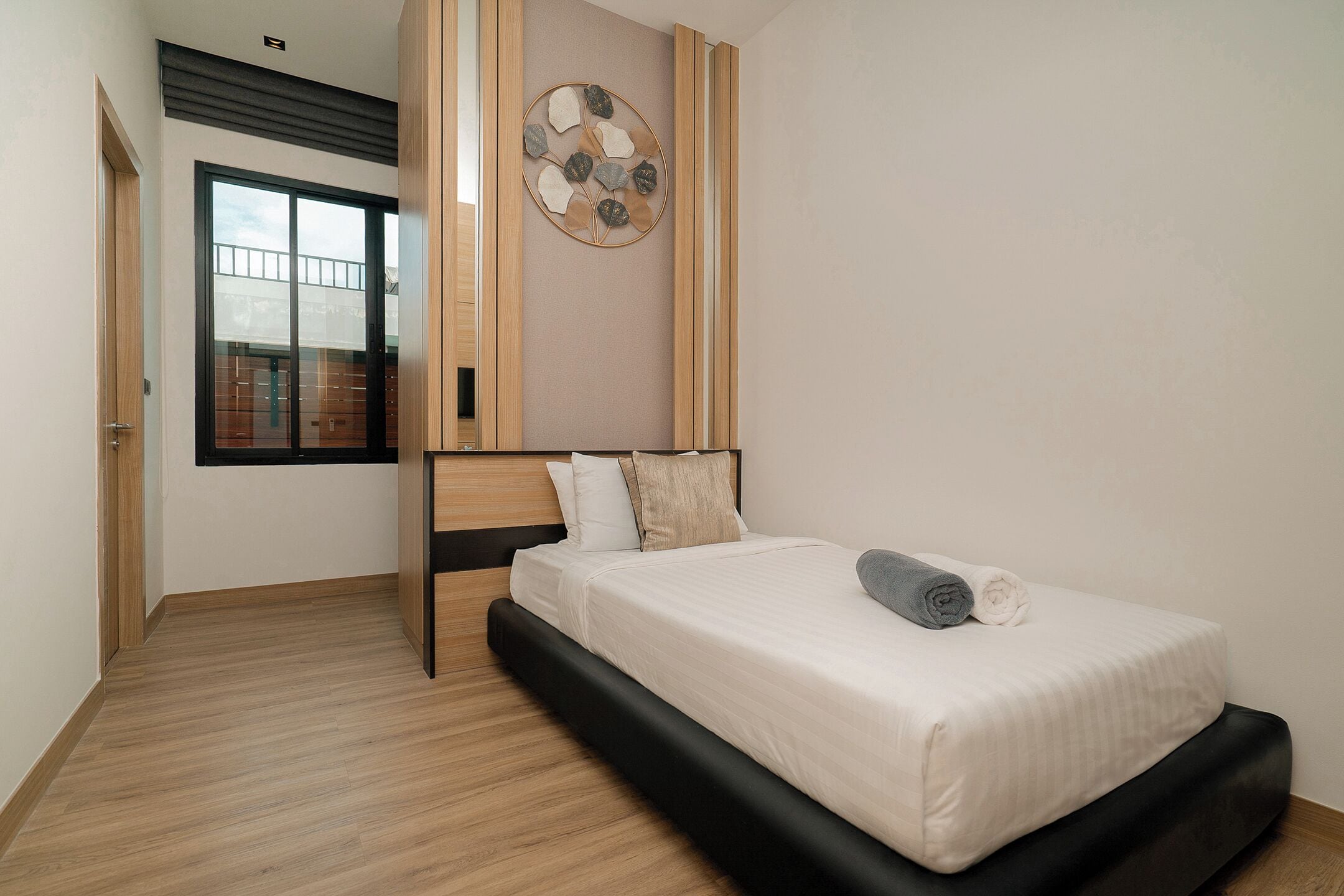 Two-Bedroom Junior Pool Villa - Central | In-room safe, blackout drapes, iron/ironing board, free WiFi