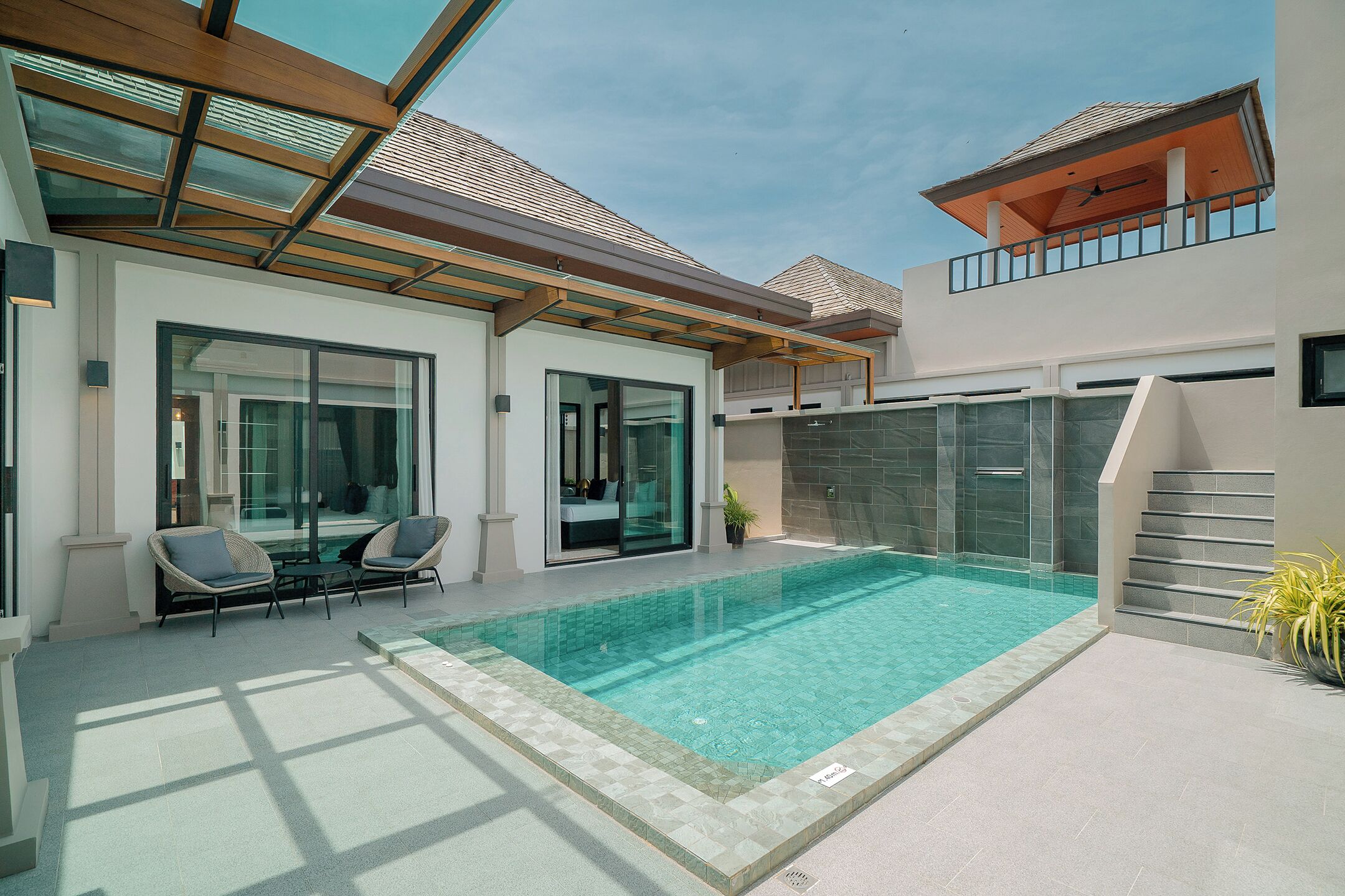 Four-Bedroom Deluxe Pool Villa - Central | Private pool