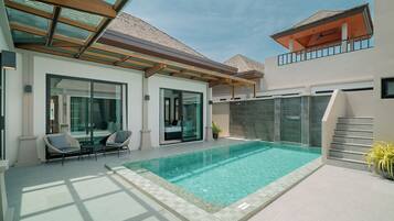 Four-Bedroom Deluxe Pool Villa - Central | Eigener Pool