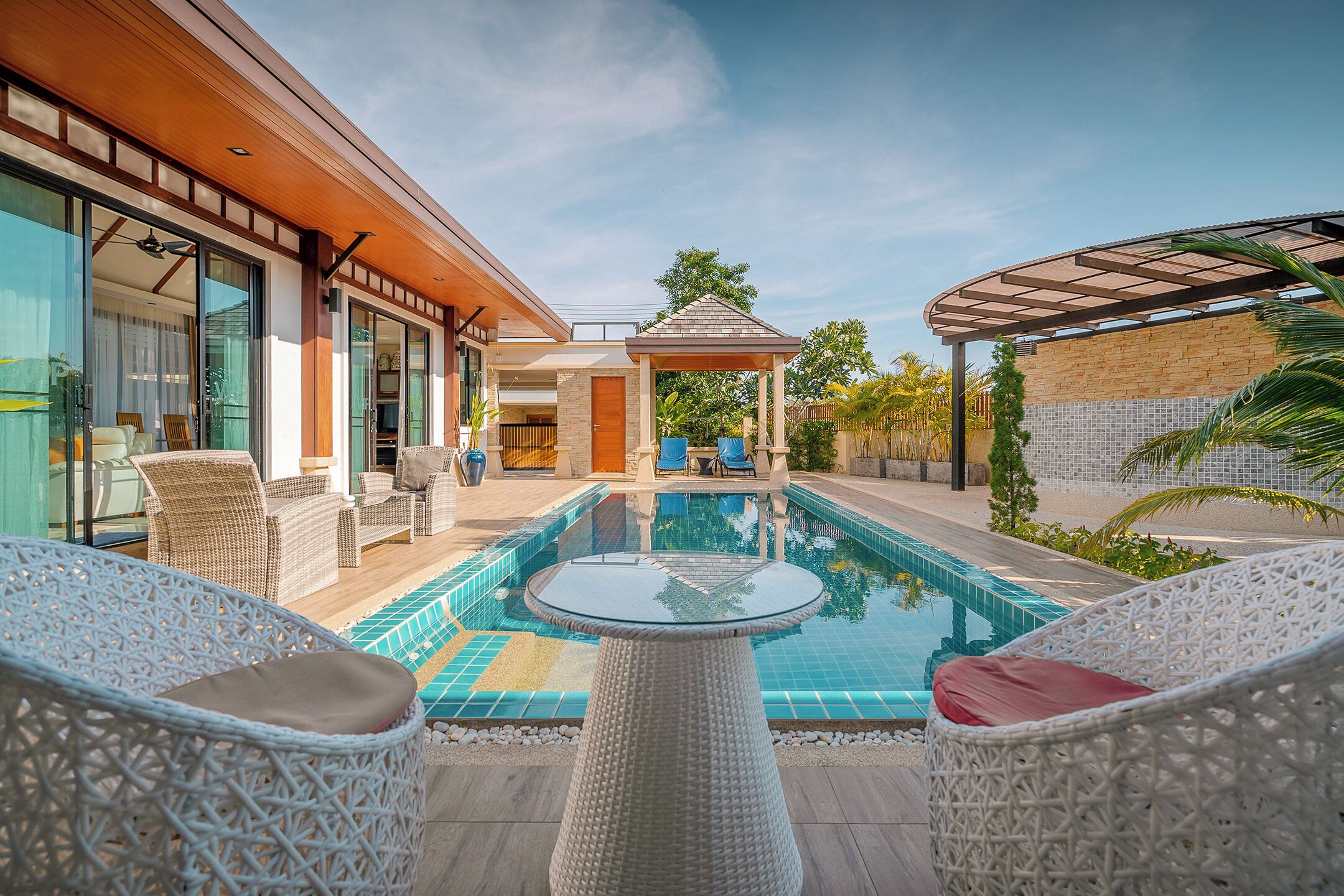 Four-Bedroom Pool Villa - West | Private pool