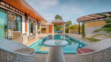 Four-Bedroom Pool Villa - West | Private pool