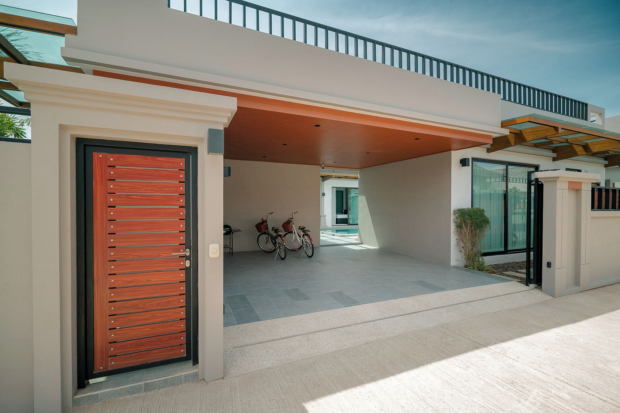 Four-Bedroom Deluxe Pool Villa - Central | In-room safe, blackout drapes, iron/ironing board, free WiFi