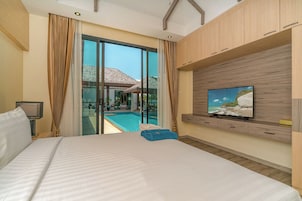 Five-Bedroom Pool Villa - West | In-room safe, blackout drapes, iron/ironing board, free WiFi