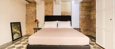 1 soveværelse, pengeskab på værelset, strygejern/strygebræt, Wi-Fi