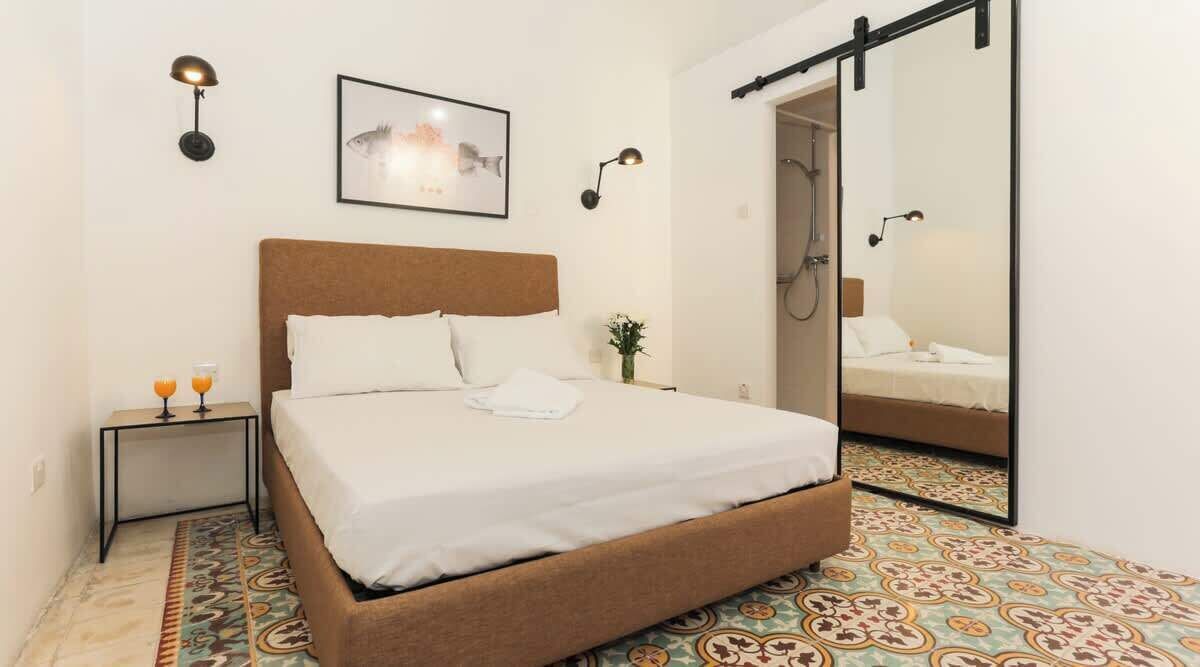 1 soverom, strykejern/-brett, wi-fi og sengetøy