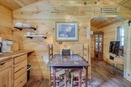 Rustic Bean Station Studio w/ Deck & Water Views!