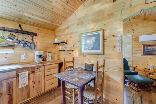 Rustic Bean Station Studio w/ Deck & Water Views!